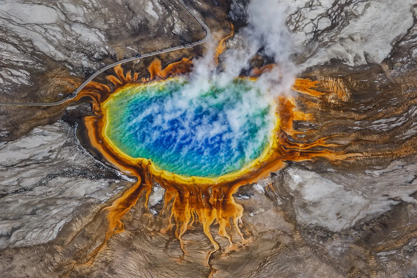 1-Yellowstone best places to visit in january in the us
