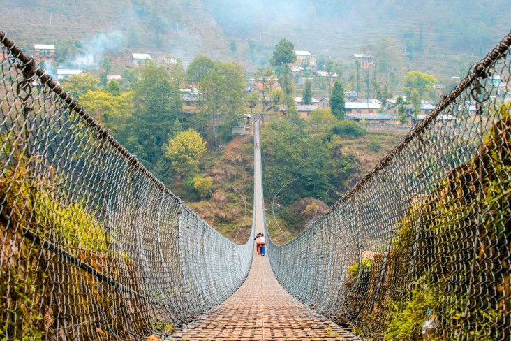 Nepal bridge