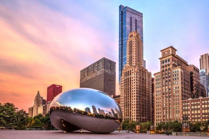 3-Cloud-Gate-IL best places to visit in Illinois