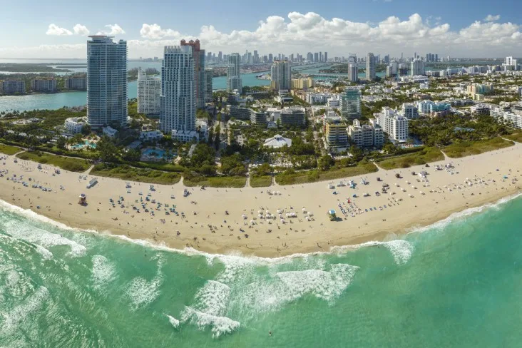 5-South-Beach-April best places to visit in April in the us