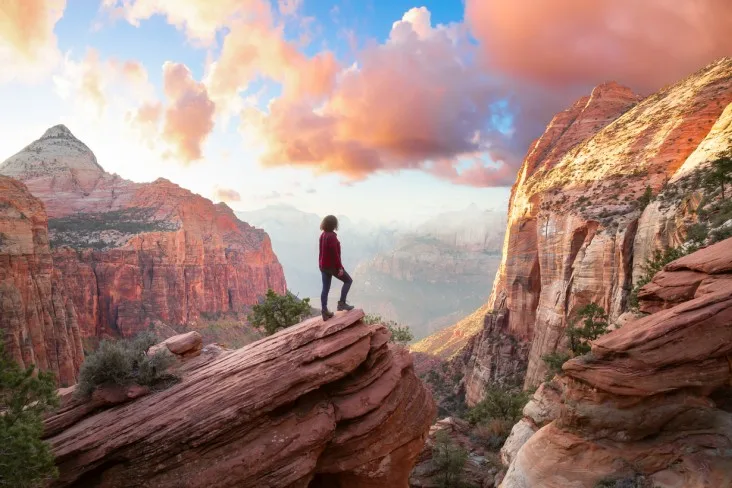 5-Zion-National-Park best places to visit in February in the US